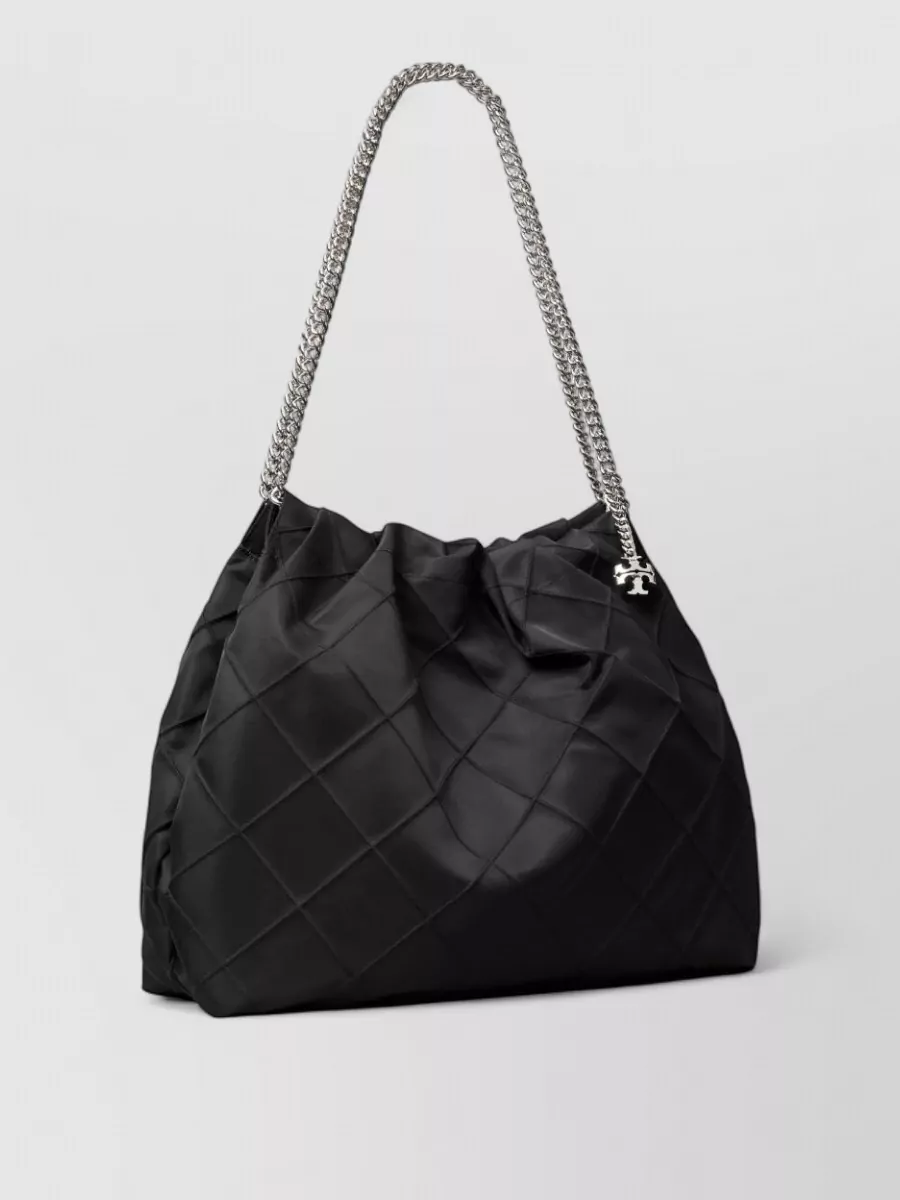 Tory Burch Fleming Nylon Hobo Bag