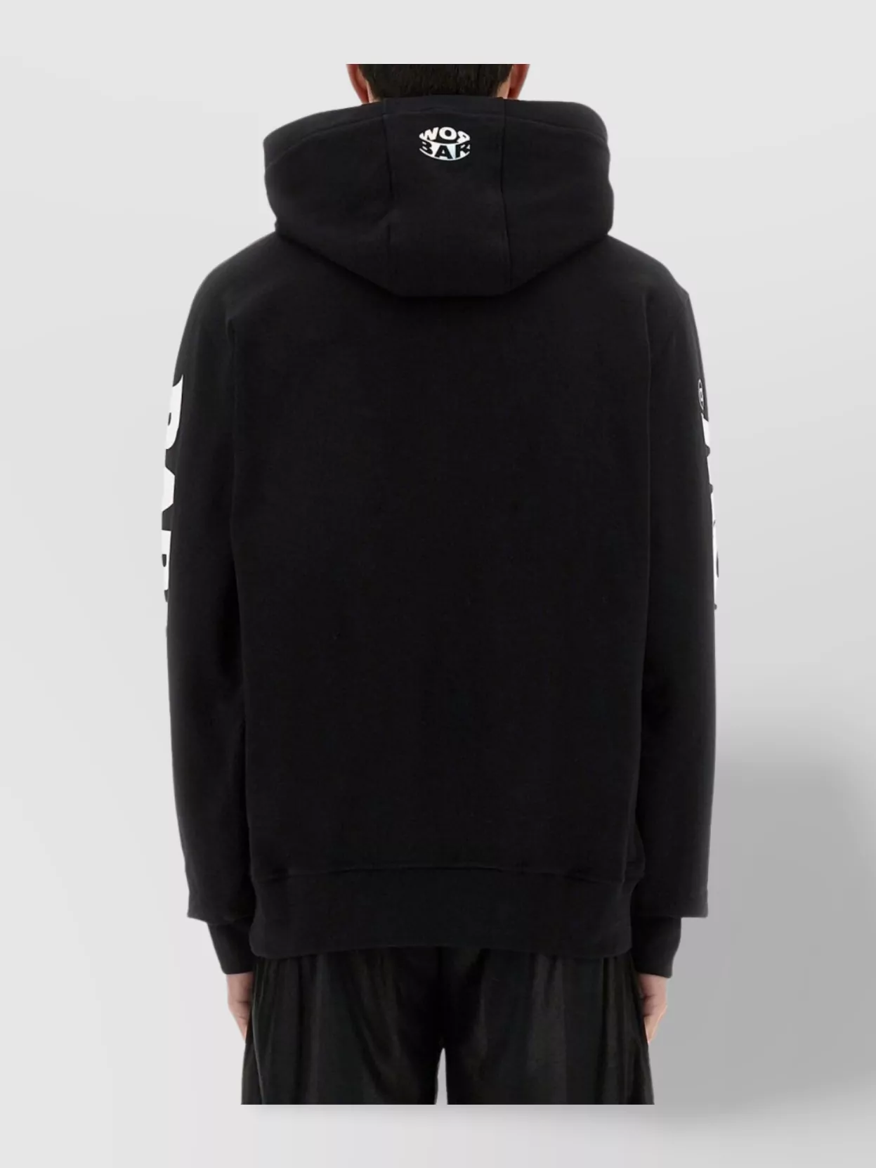 Barrow Ribbed Knit Hoodie With Long Sleeves