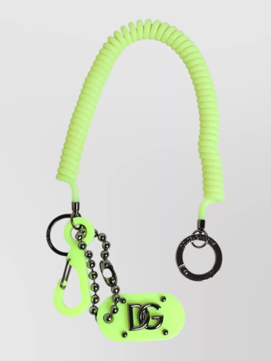 Dolce&Gabbana logo keychain