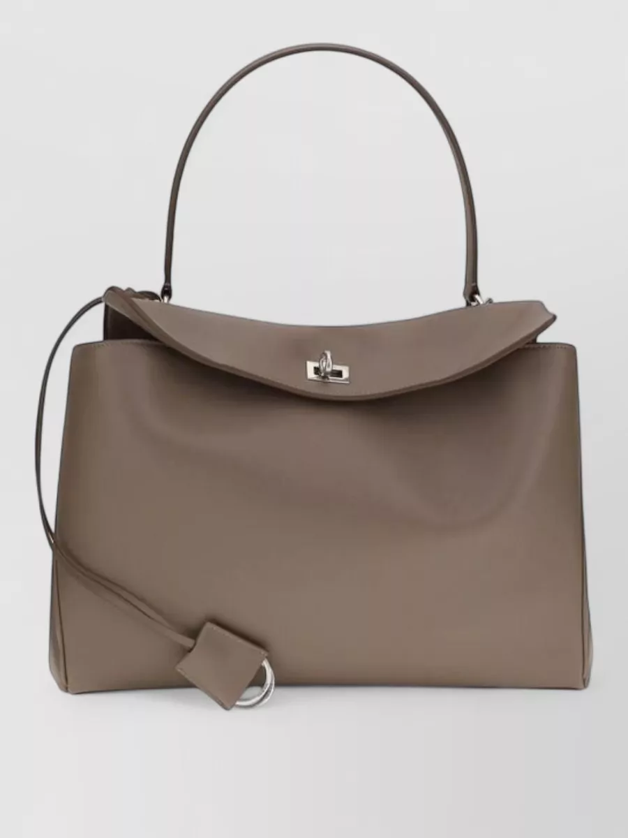 Balenciaga rodeo leather shoulder bag