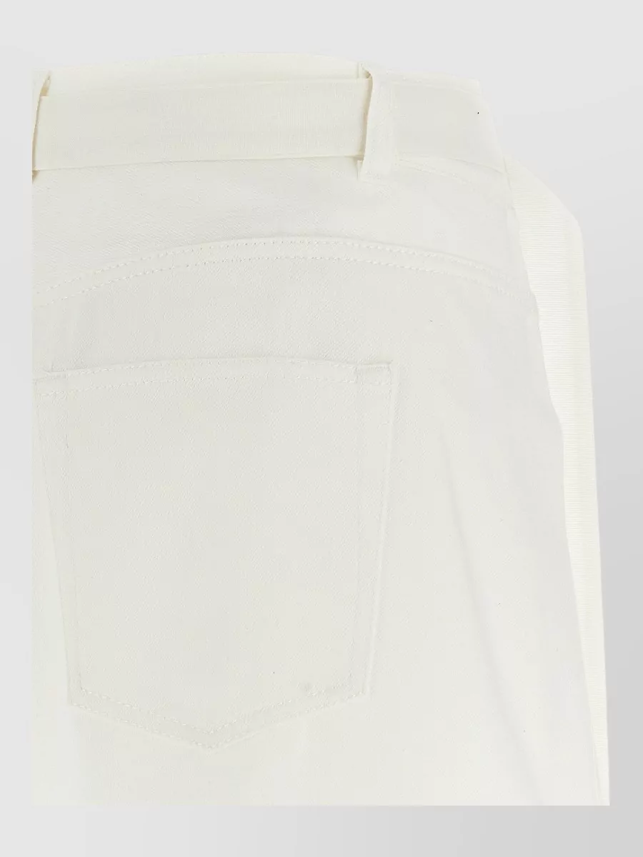 Sacai Wide-Leg Tailored Shorts
