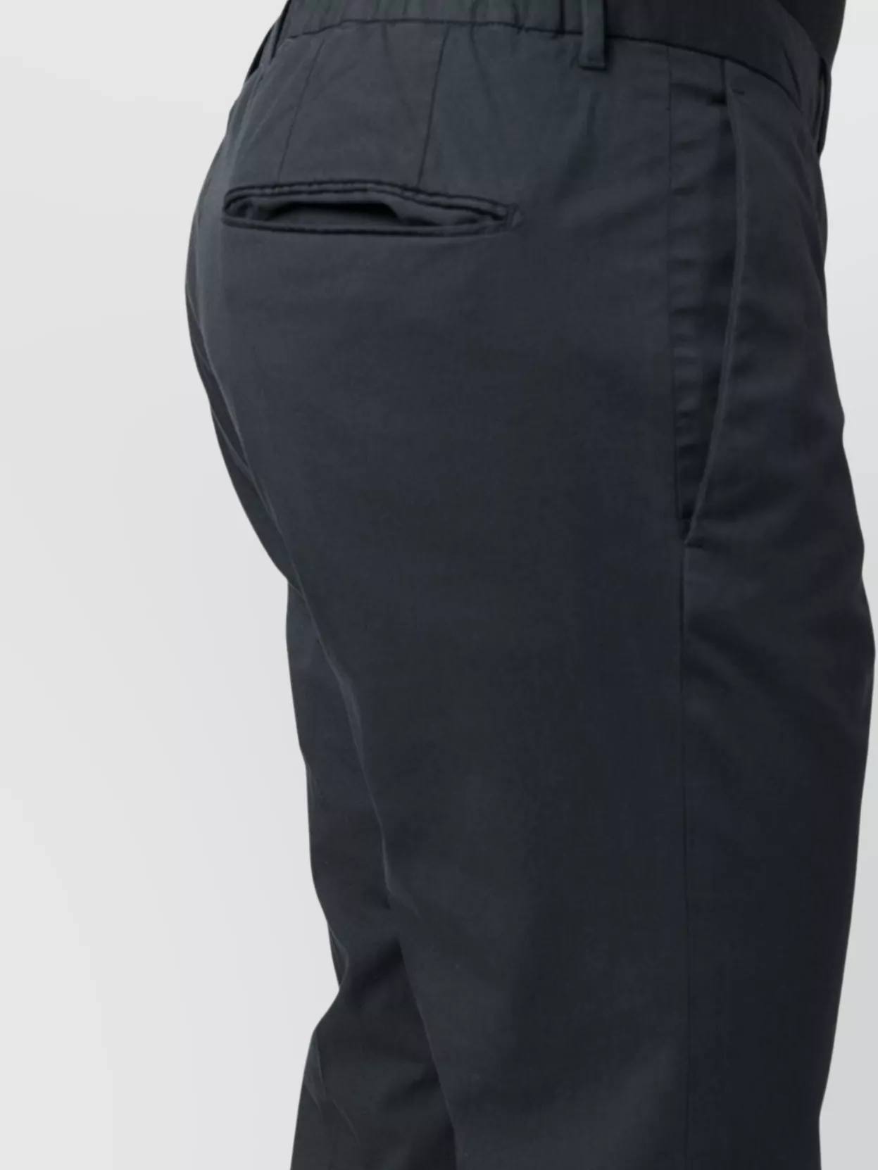 Incotex Trousers Back Pockets Belt Loops Side Pockets In Blue