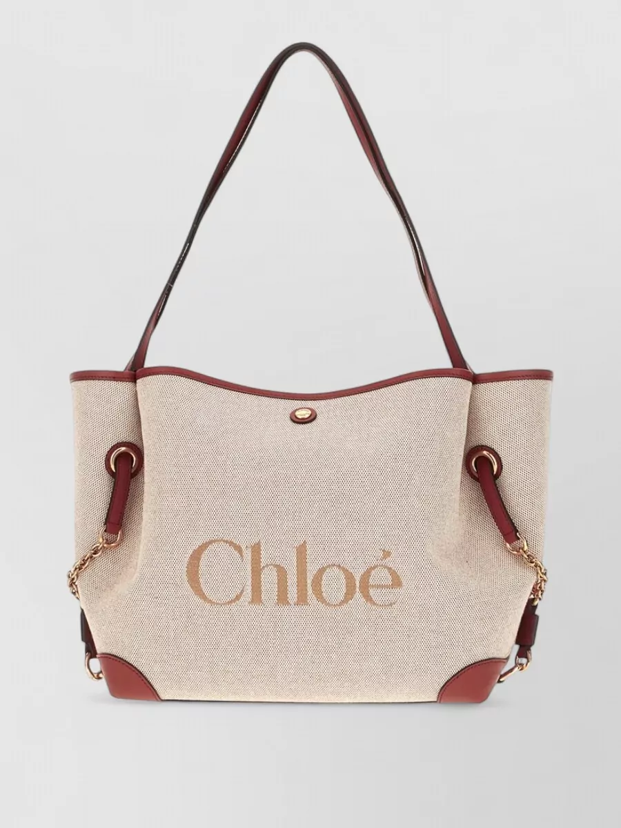 Chloé canvas tote bag