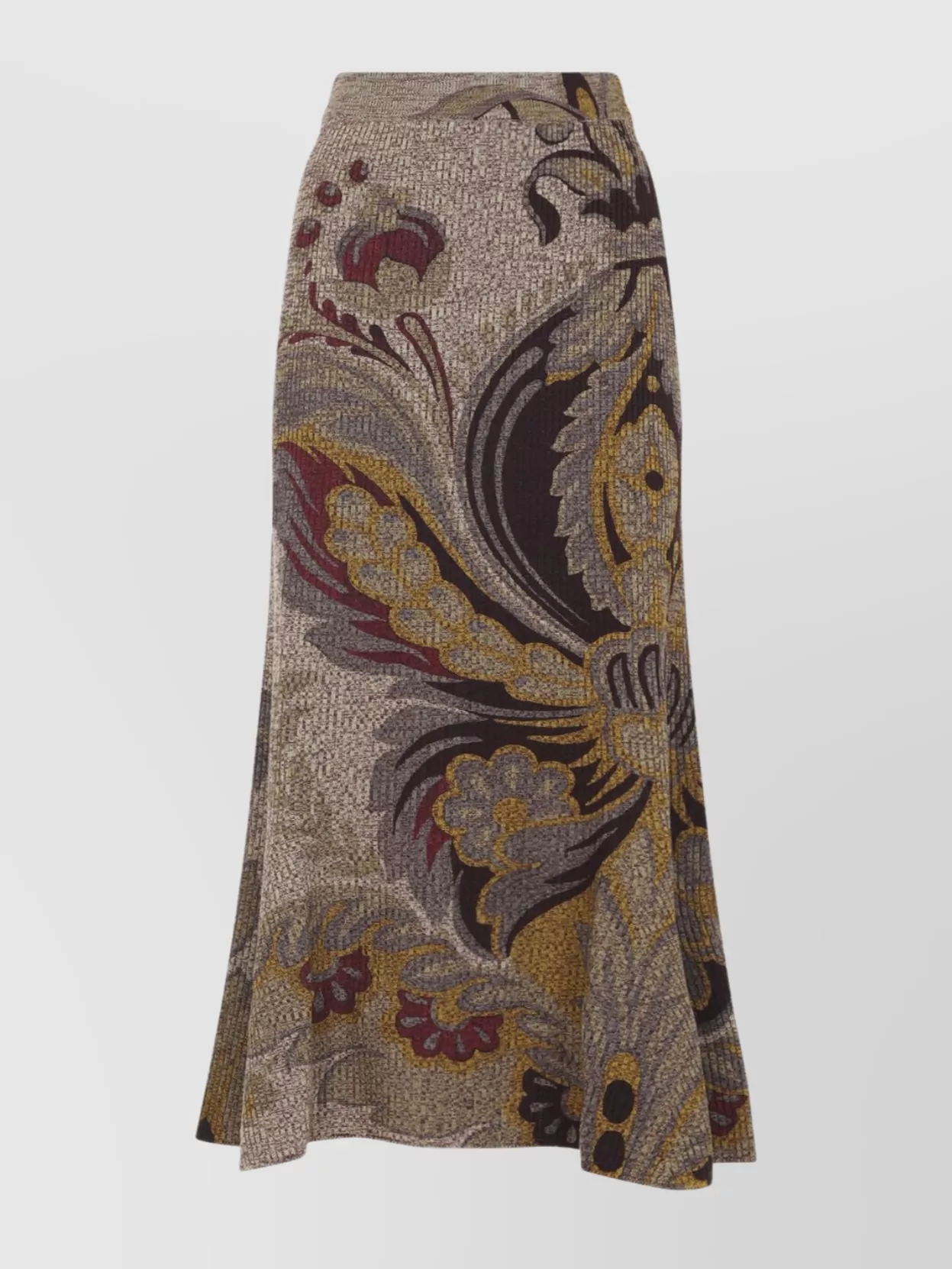 Etro Knit Midi Jupe Trompette