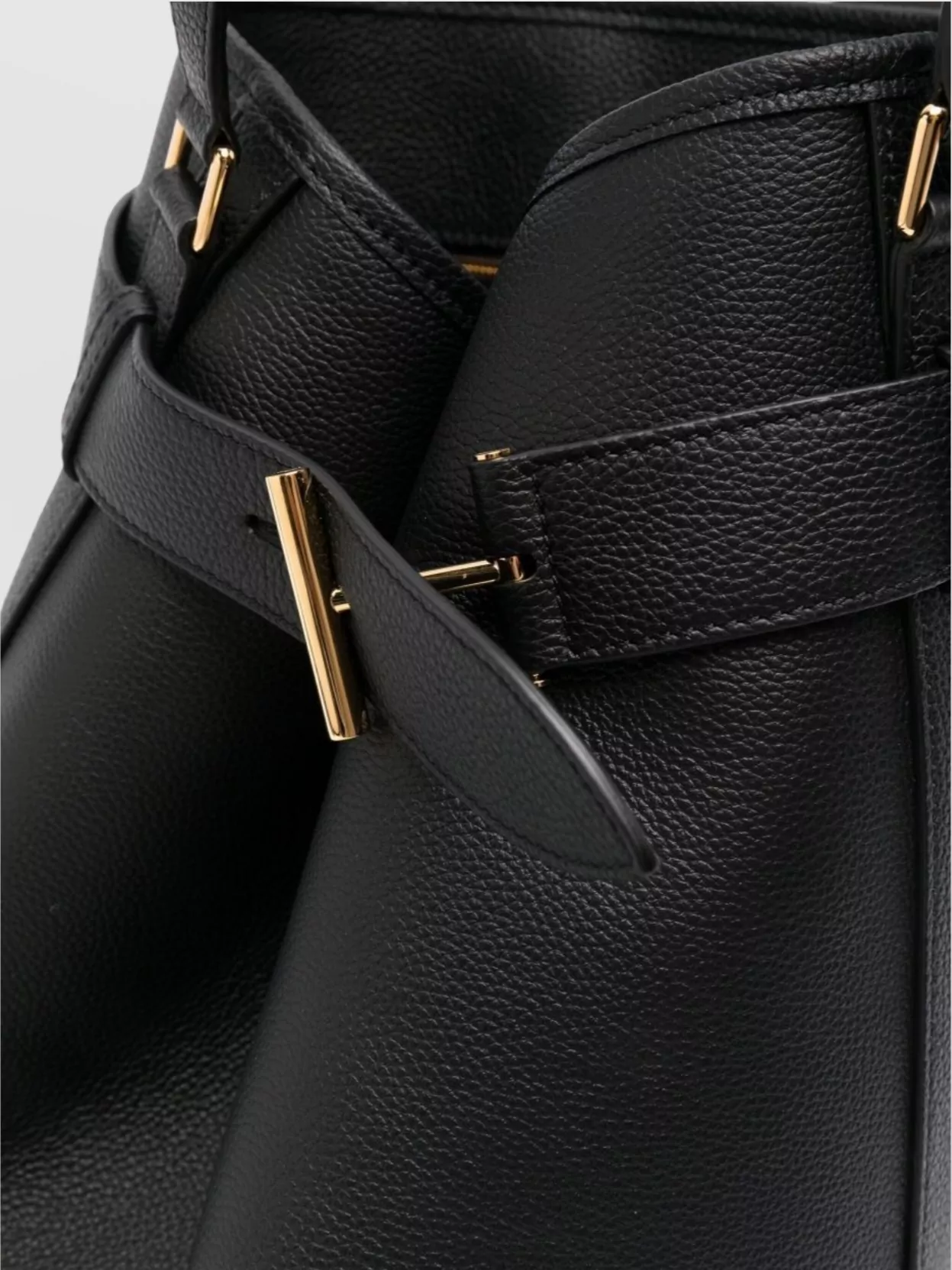 Tom Ford Bucket Shape Cross-body Bags Satchels In Black