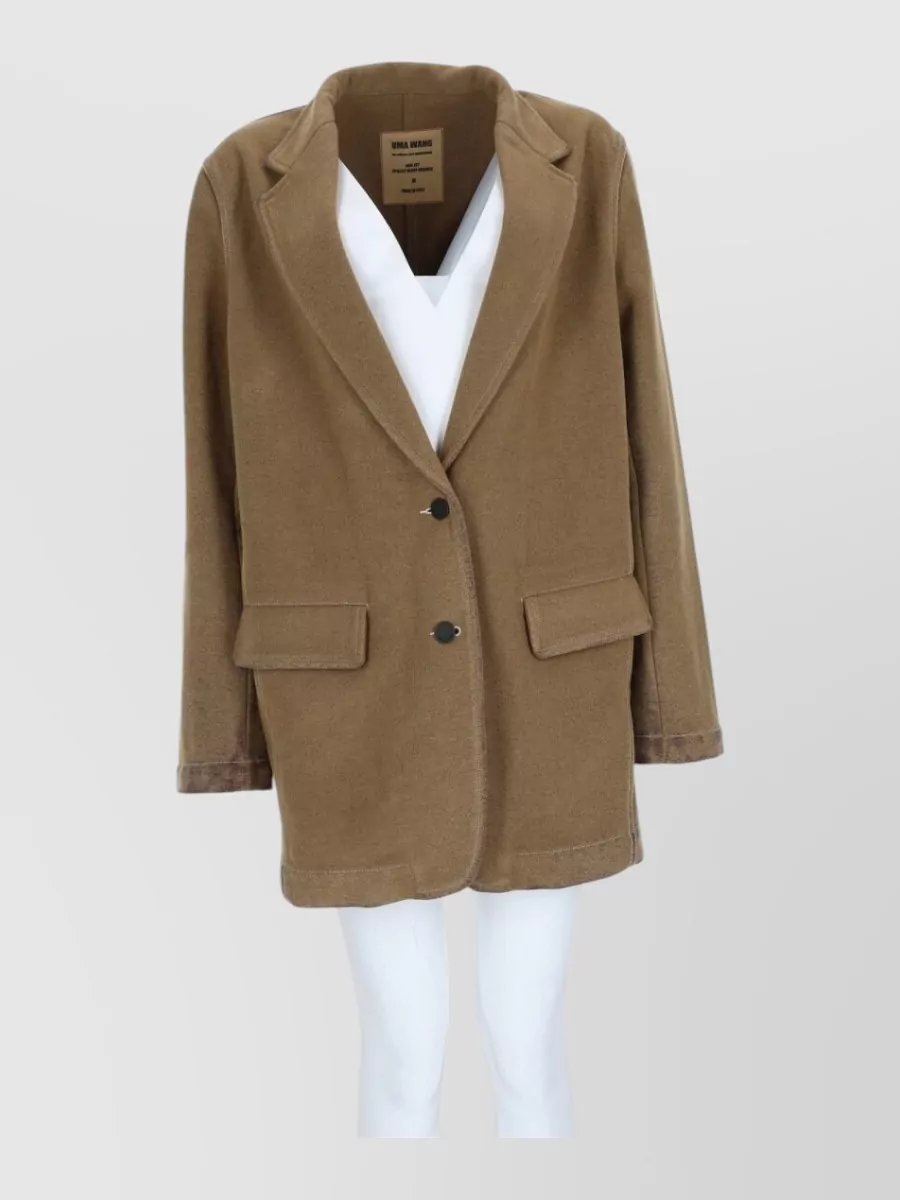 Uma Wang single breasted coat
