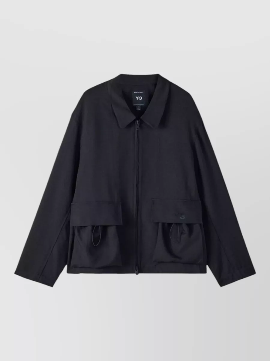 Y-3 logo blouson jacket