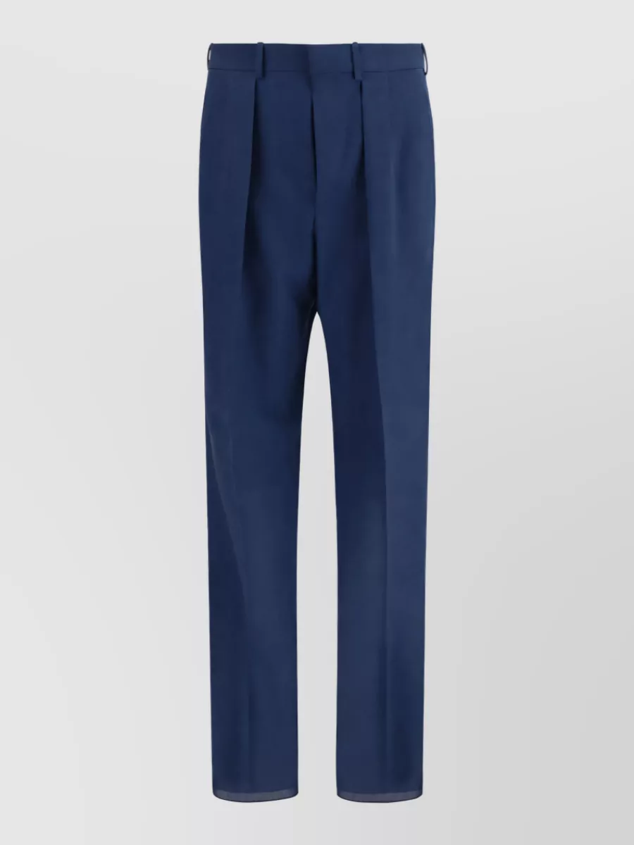 Tom Ford wool pleated tailored trousers