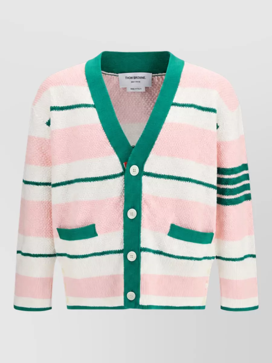 Thom Browne cotton cardigan