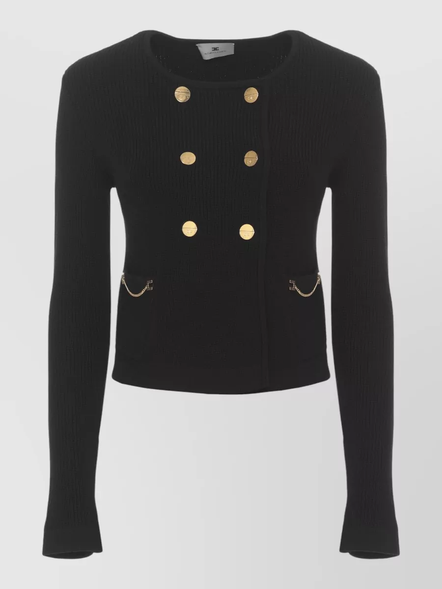 Elisabetta Franchi Double-Breasted Cardigan
