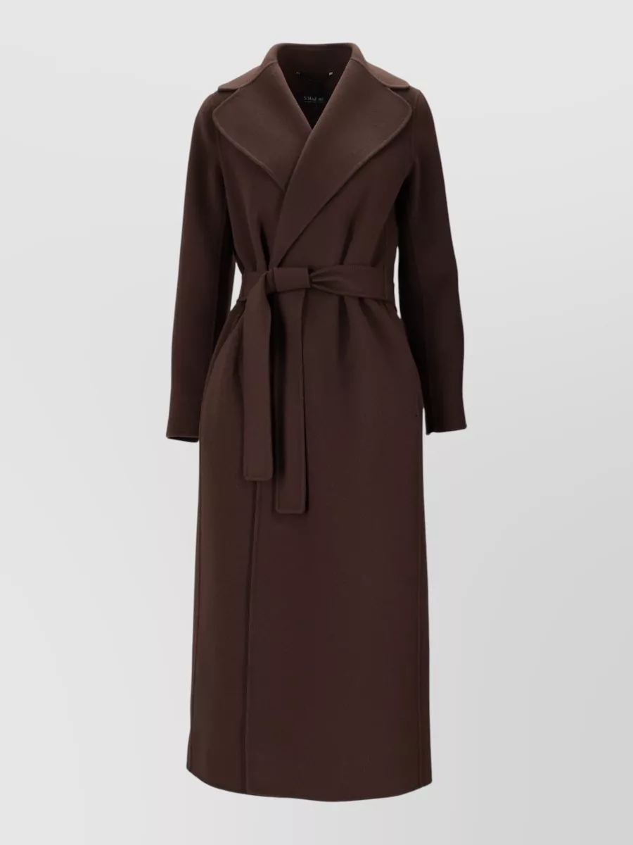 S Max Mara Virgin wool single-breasted coat