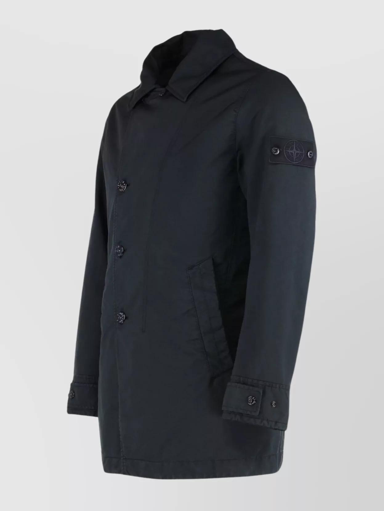 Stone Island Modern Waterproof Long Sleeve Jacket
