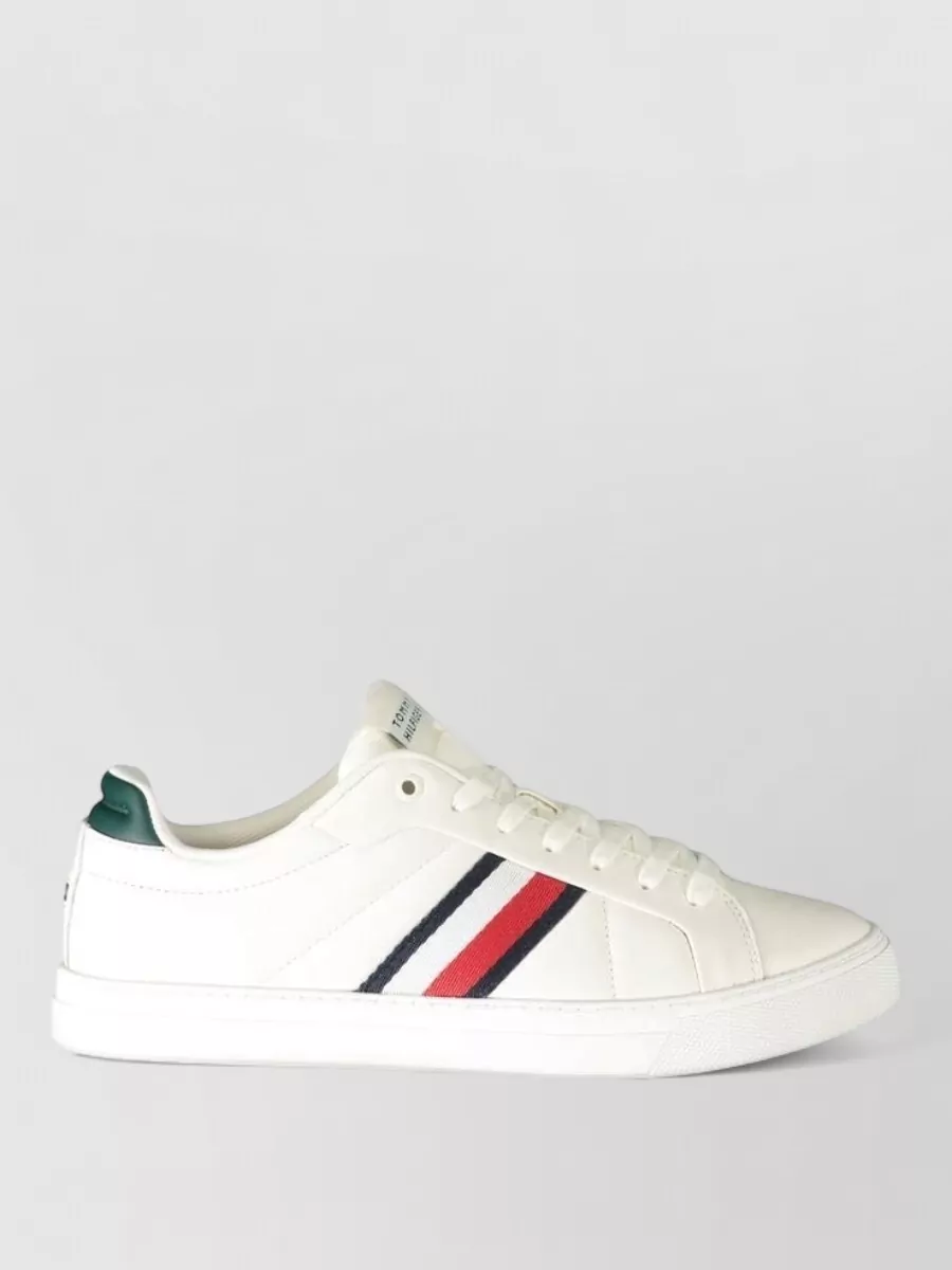 Tommy Hilfiger Leather Lace-Up Sneakers