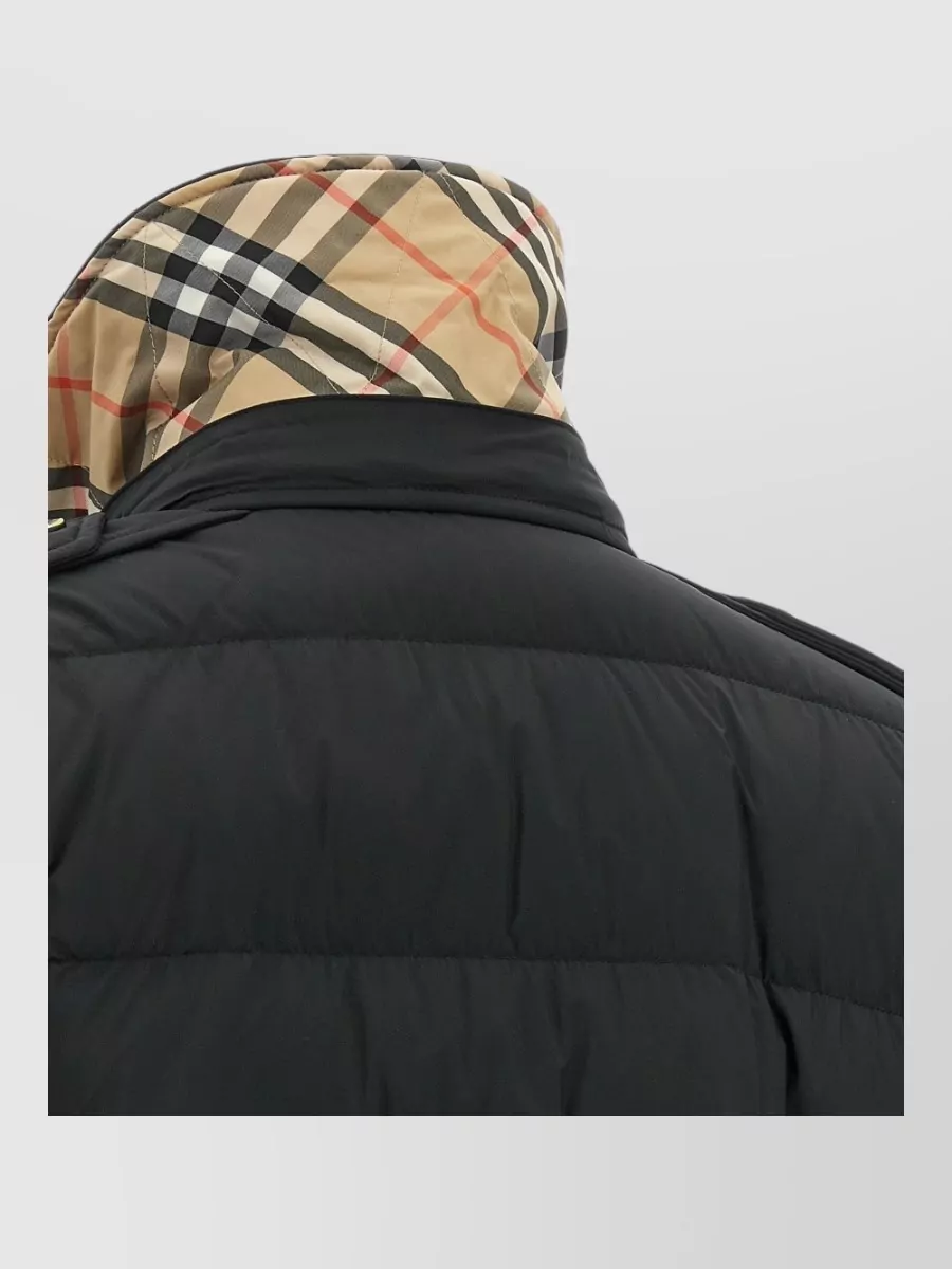 Burberry Down Quilted Belted Double-Breasted Long Puffer Coat