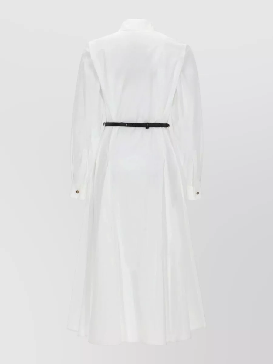 Max Mara Cotton Shirt Midi Dress