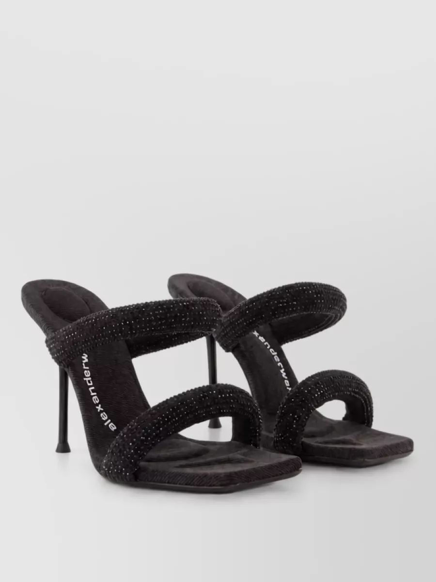Alexander Wang leather tubular sandals