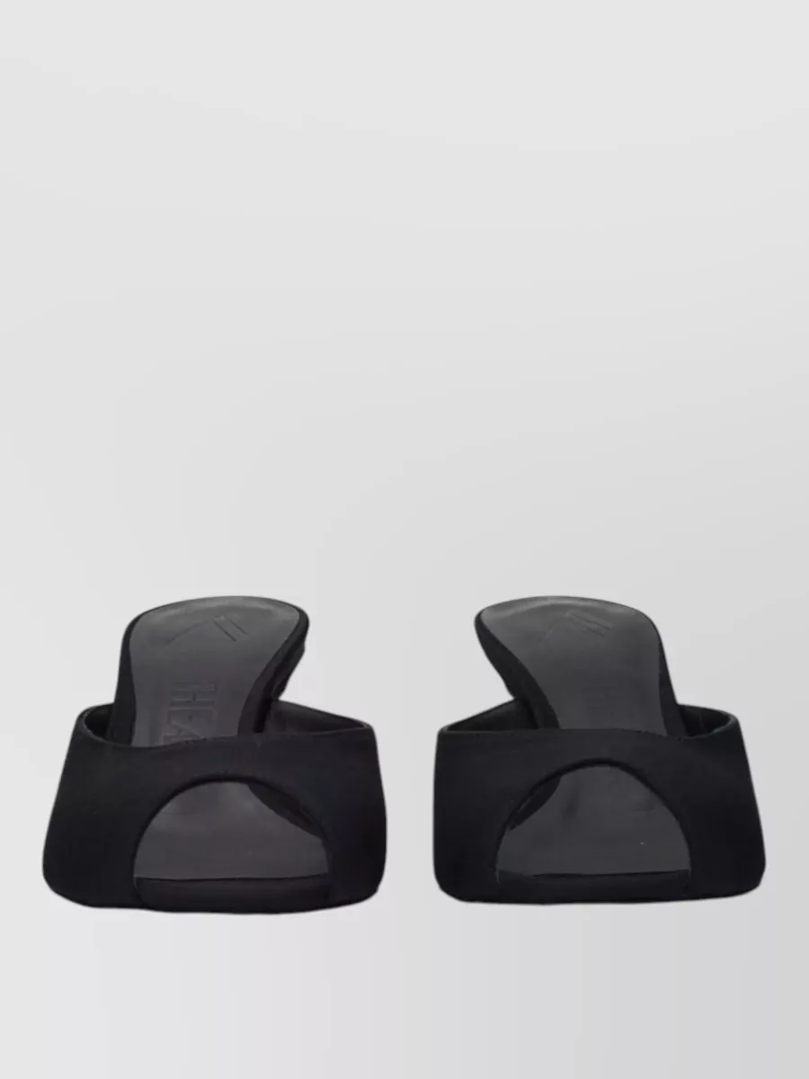 The Attico Fabric Flat Mules
