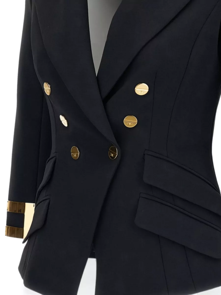 Elisabetta Franchi Double-Breasted Blazer
