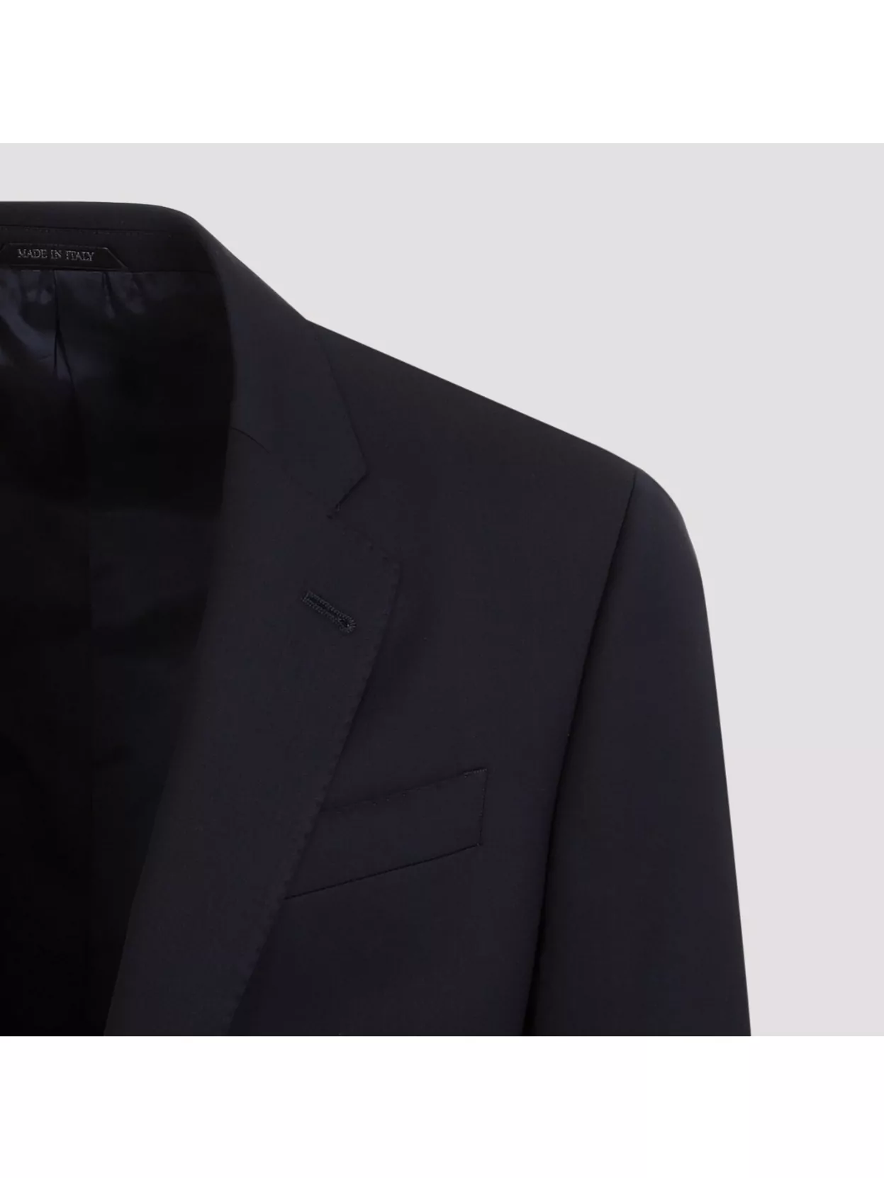 Giorgio Armani Wool Suit Notch Lapel