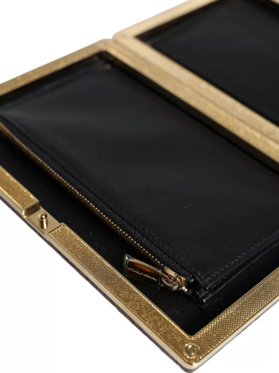 Dolce&Gabbana Dolce Box Mini Leather Crossbody Bag