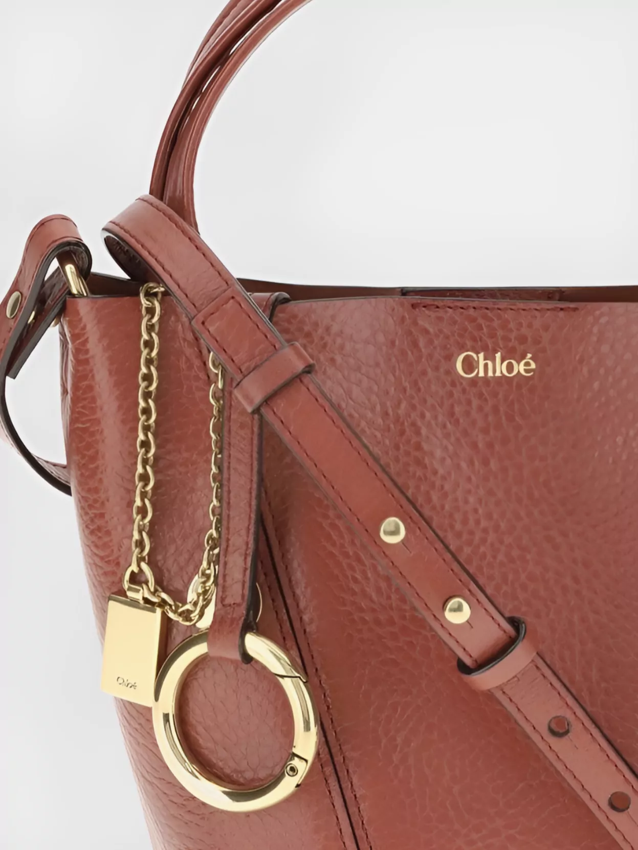 Chloé Grained Leather Shoulder Bag
