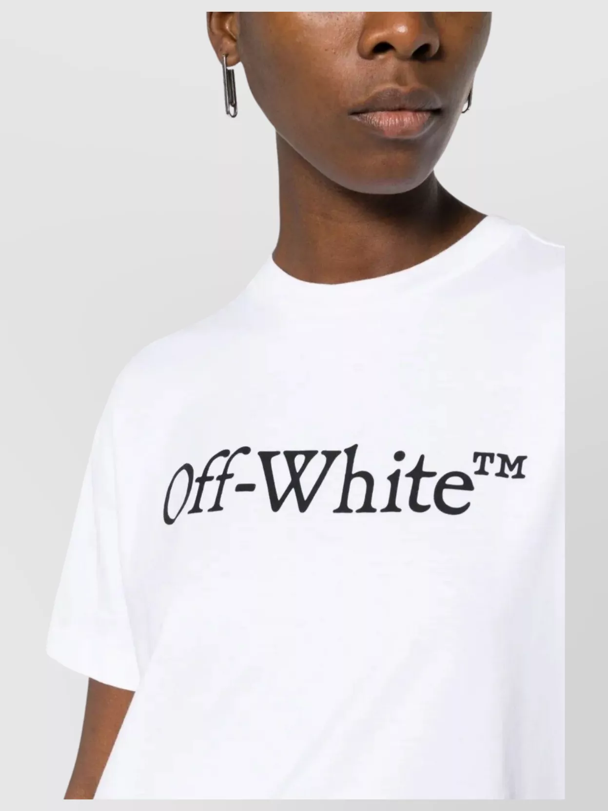 Off-White Large Logo Casual T-Shirt