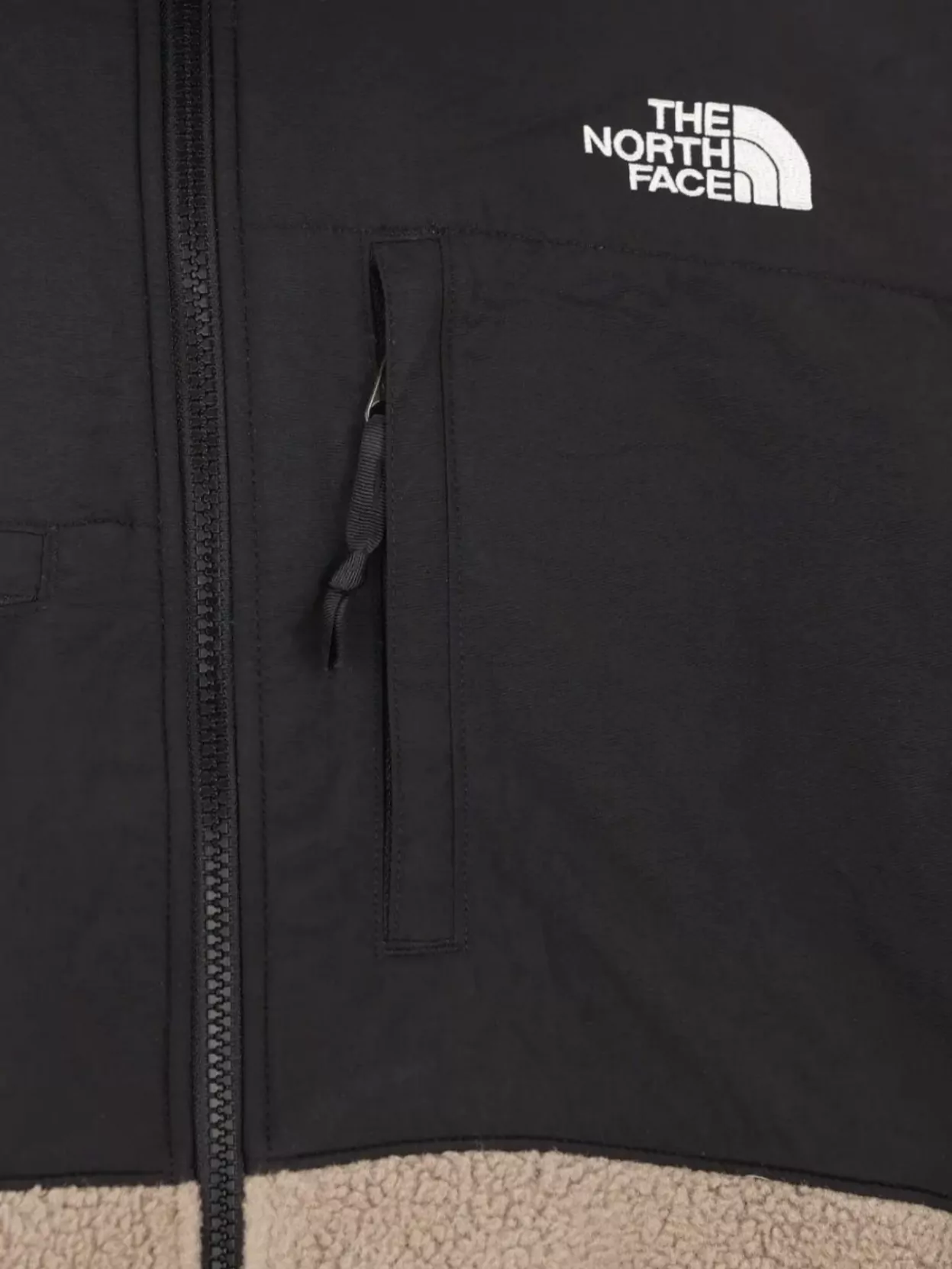 The North Face Retro Style Denali Jacket With Contrast Panels