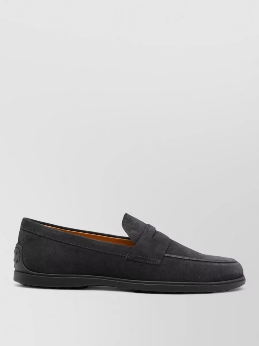 Tod's Suede Leather Loafers