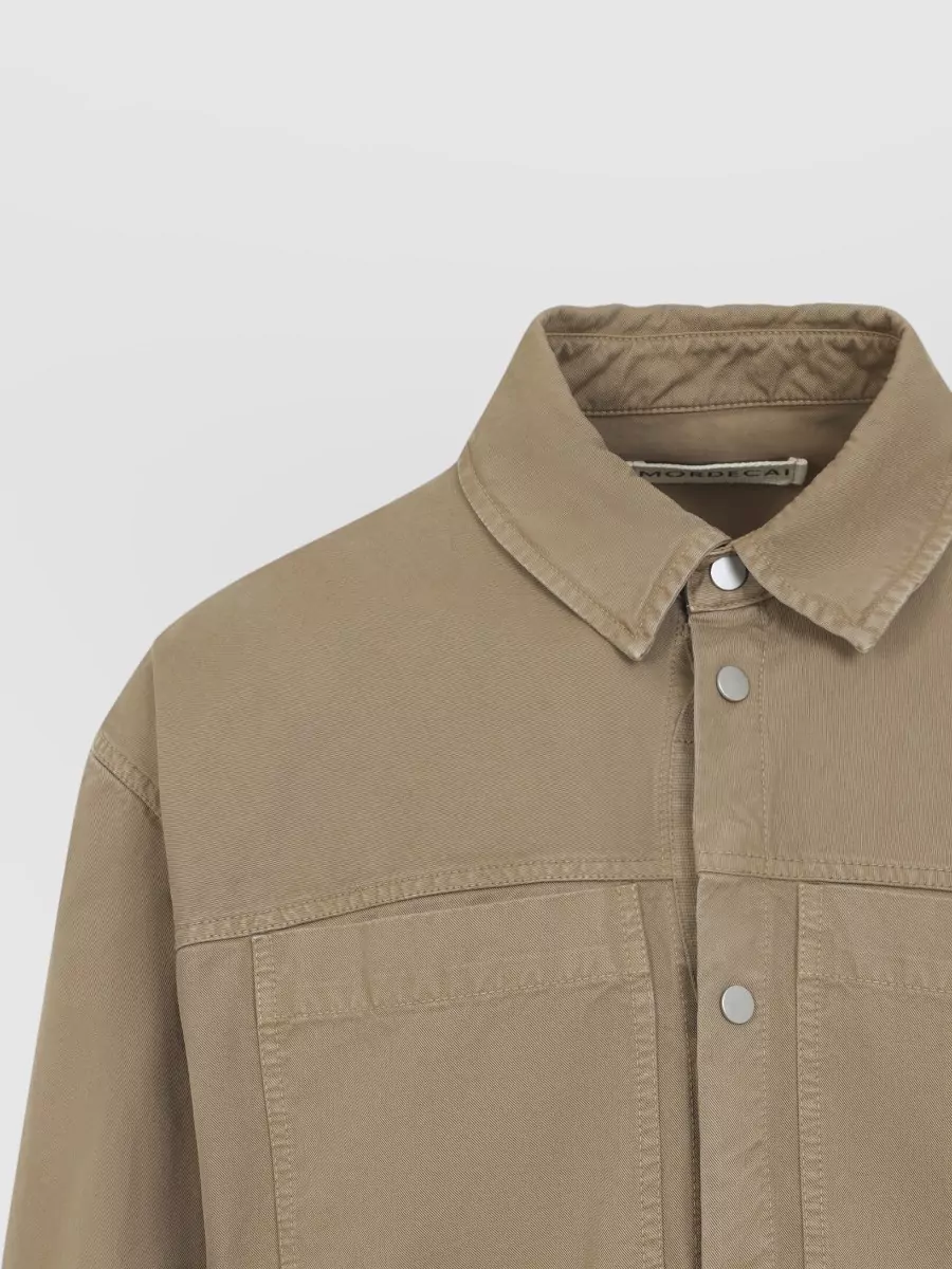 Mordecai Polyester Oversized Overshirt