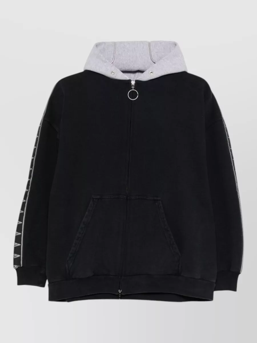 Balenciaga cotton zip hoodie