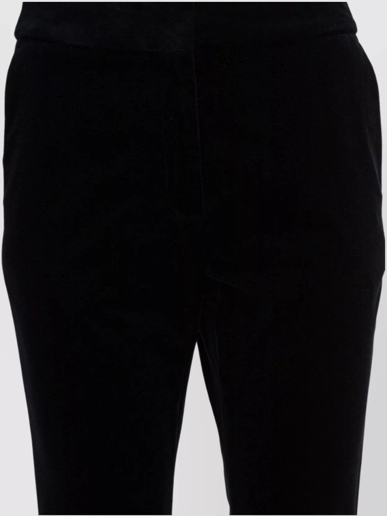 Golden Goose Velvet Trousers With Back Pocket And Belt Loops