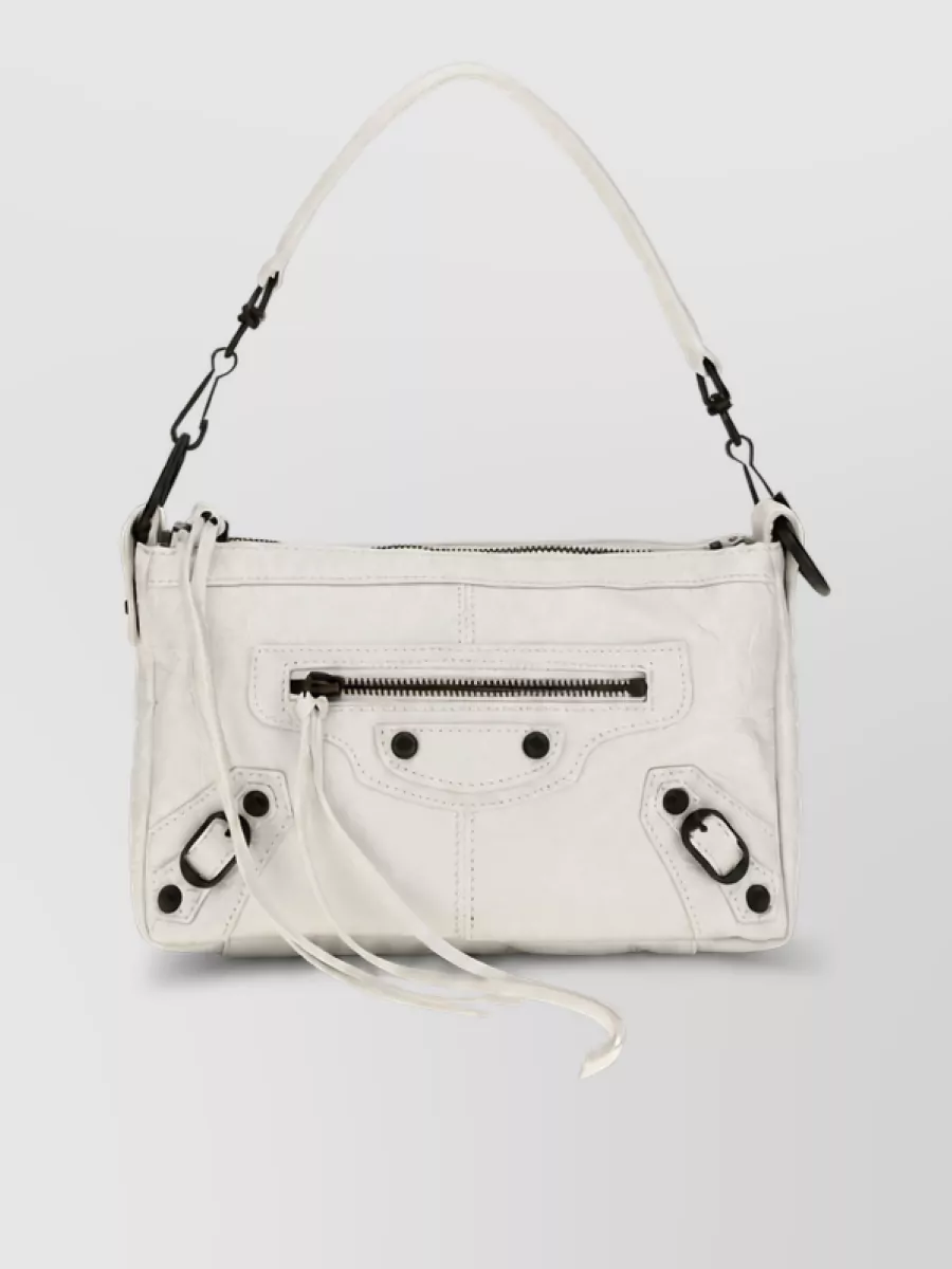 Balenciaga na lamb leather clutch bag
