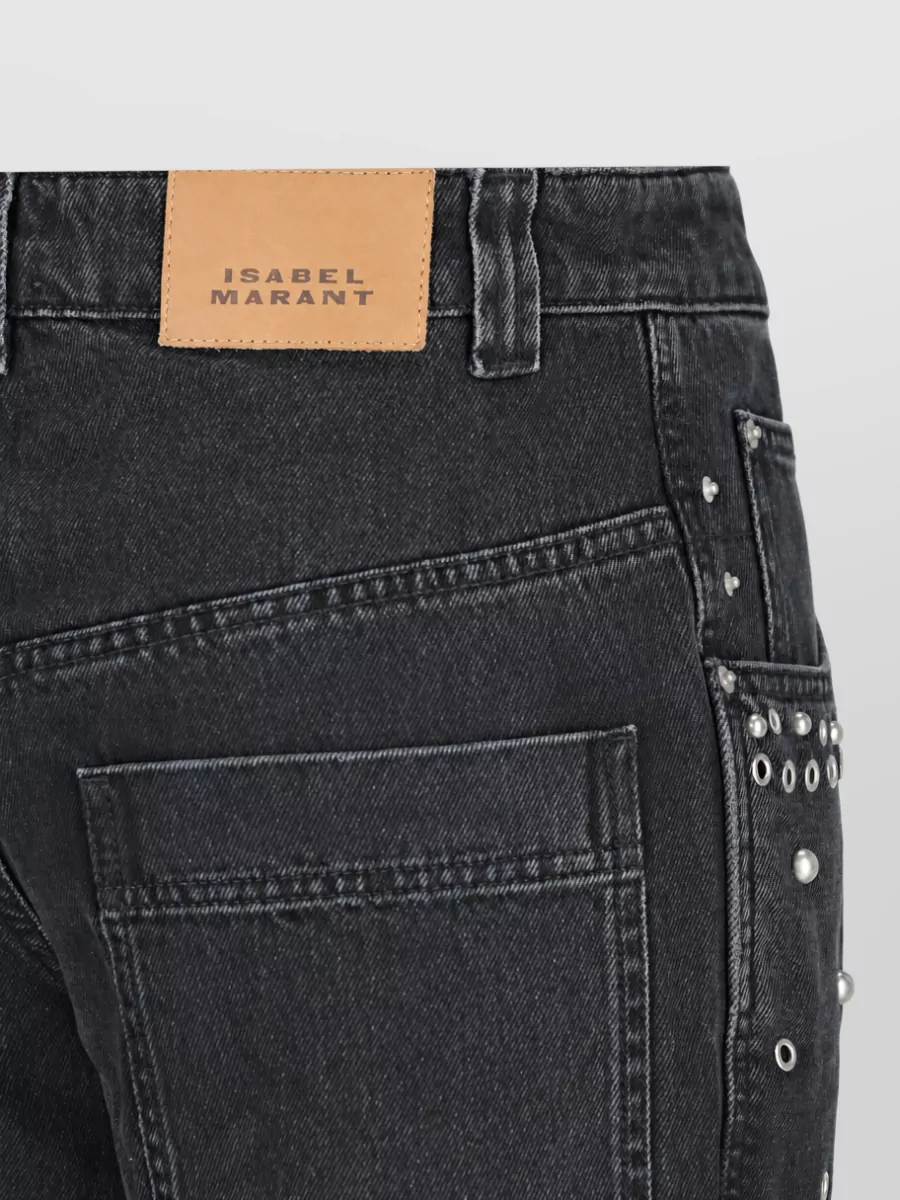 Isabel Marant Straight-Leg Denim Jeans