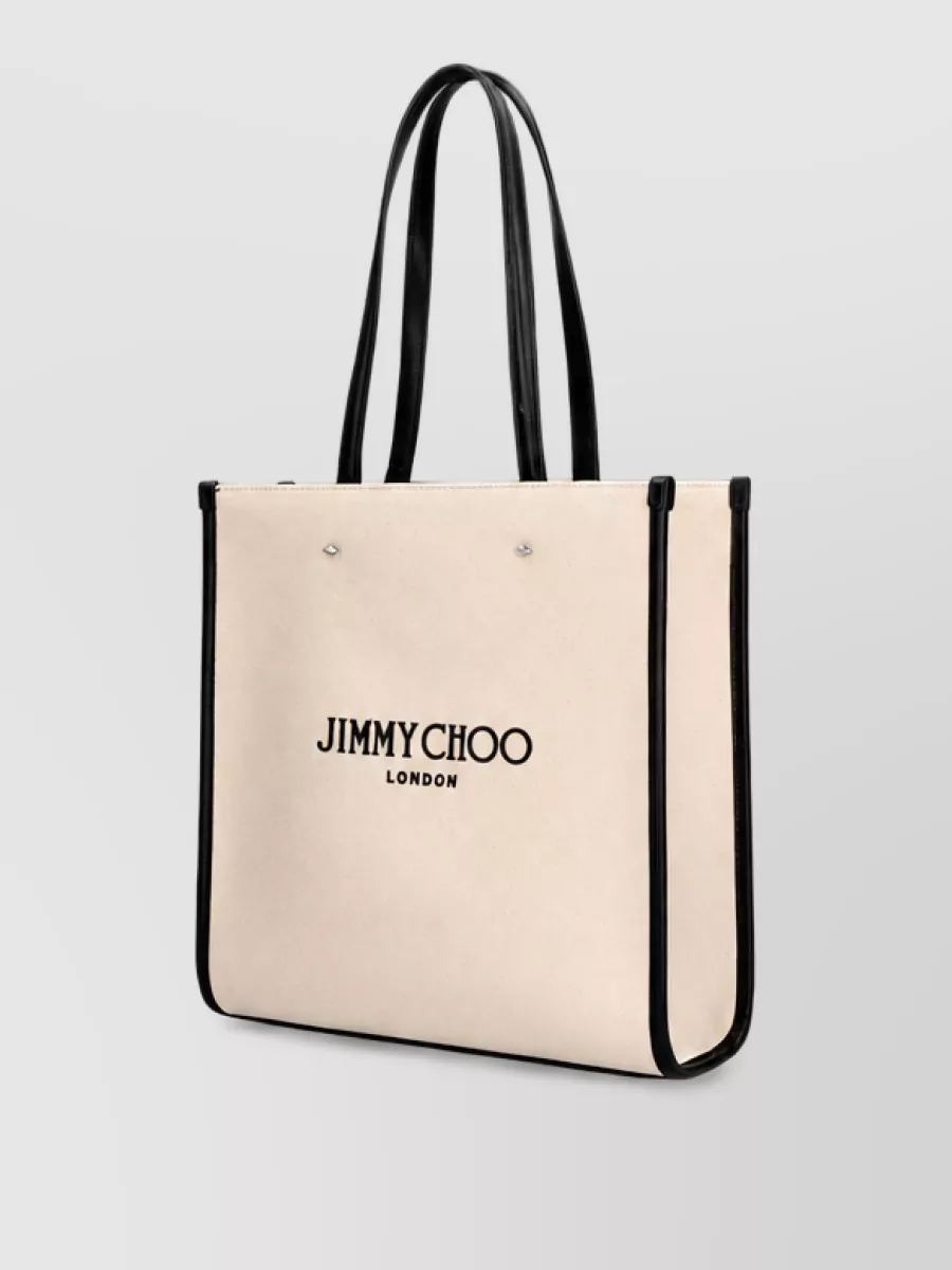 Jimmy Choo Na Cotton Tote Bag