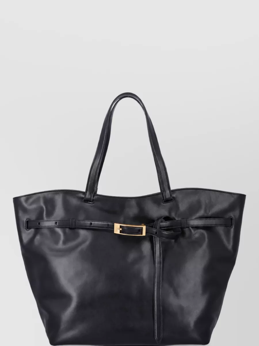 Anine Bing Leather Elly Small Tote Bag