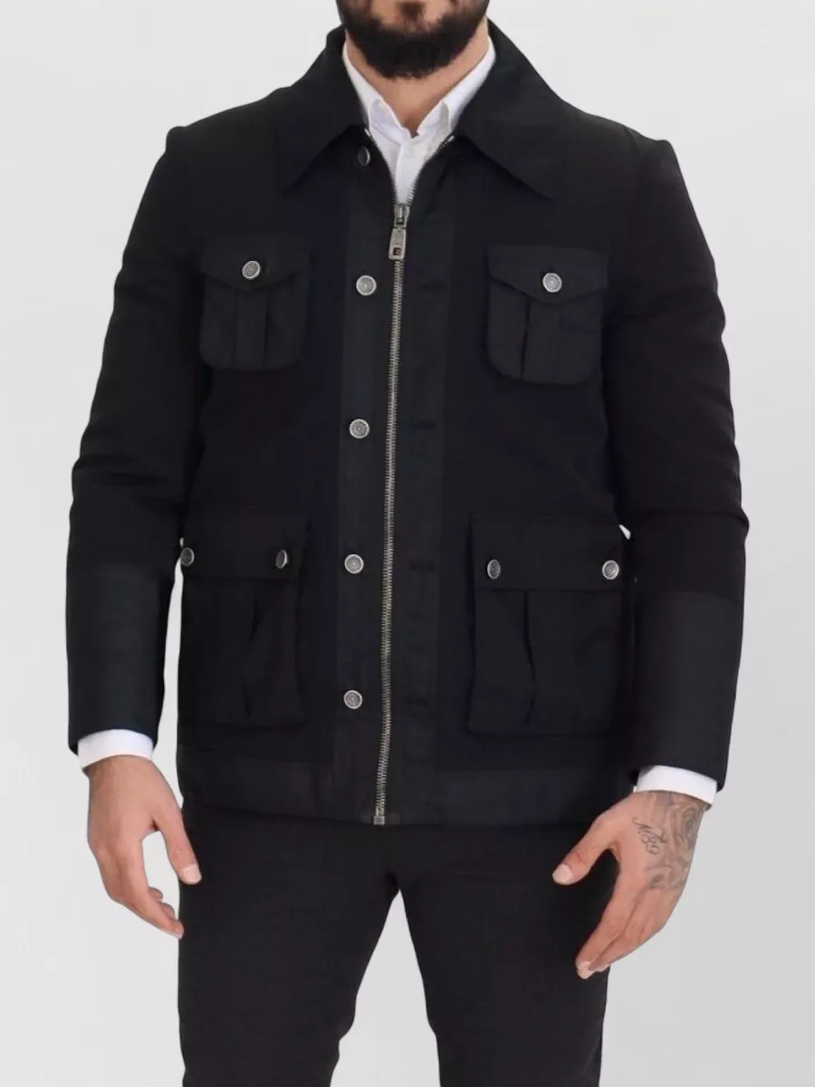 Dolce&Gabbana cashmere blend single breasted coat