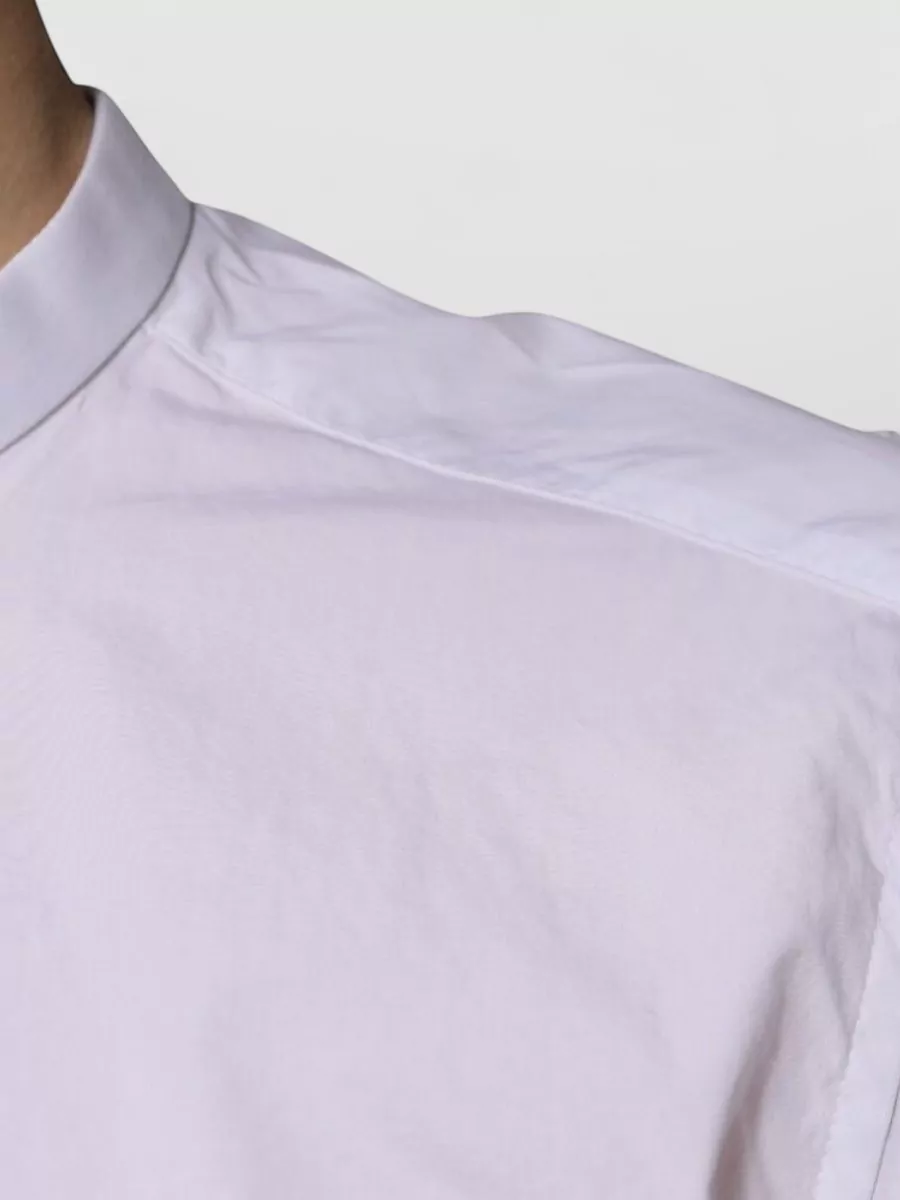 Dolce&Gabbana Cotton Slim-Fit Mandarin-Collar Long-Sleeve Dress Shirt