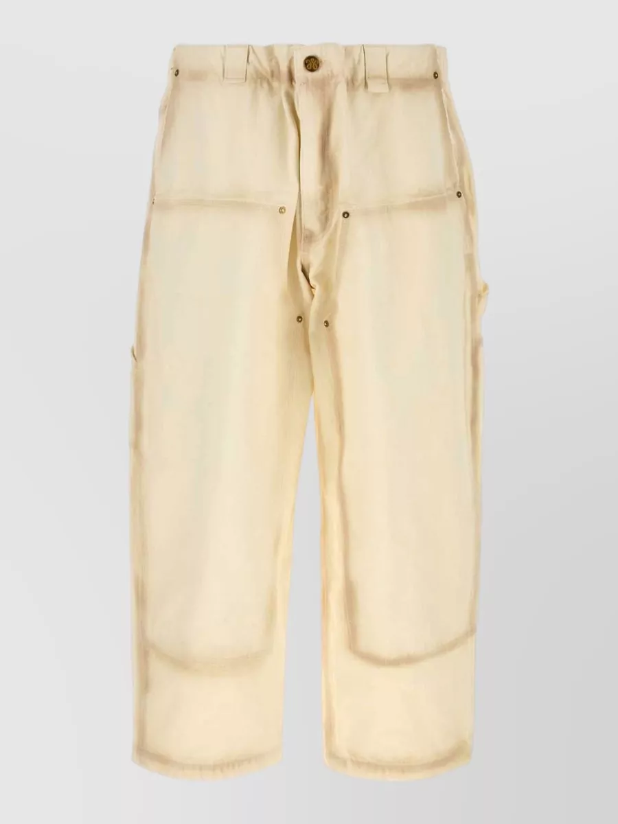 Willy Chavarria Cotton wide-leg trousers