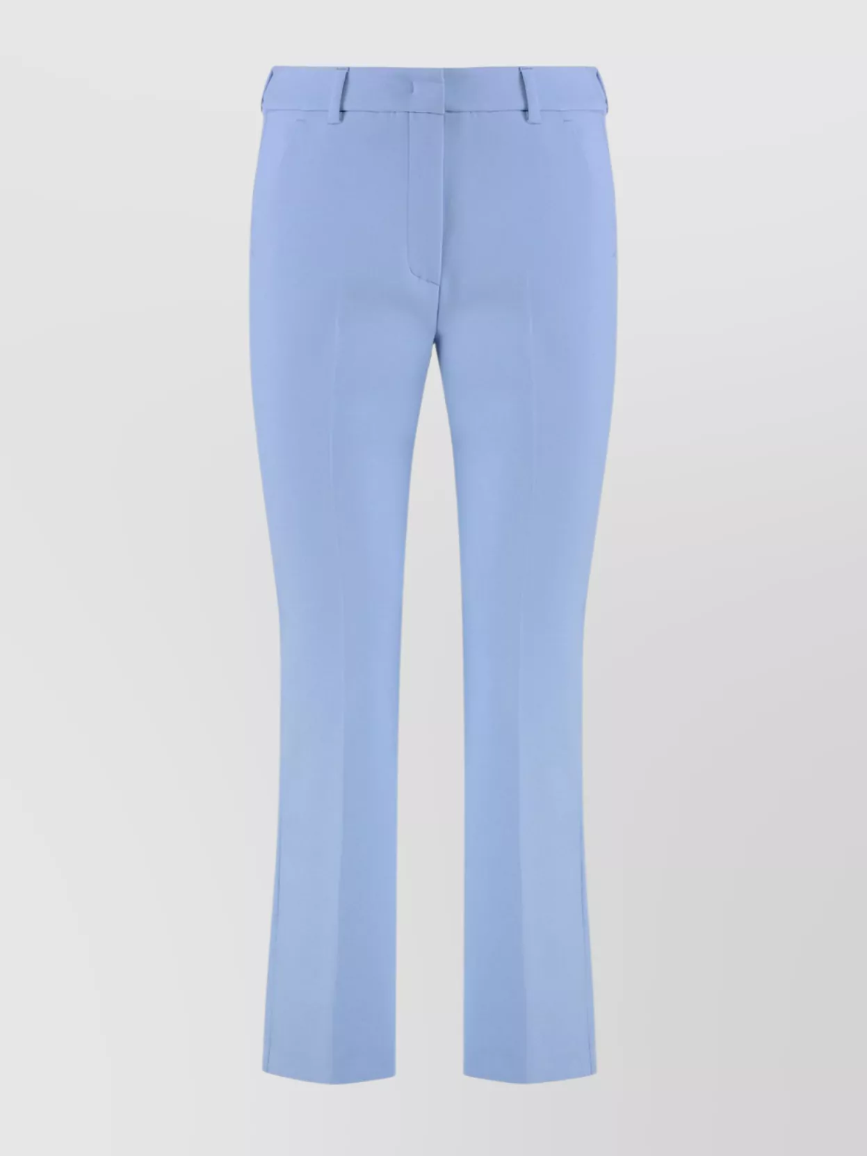 Weekend Max Mara Tailored Trousers With Belt Loops And Pockets In Blue