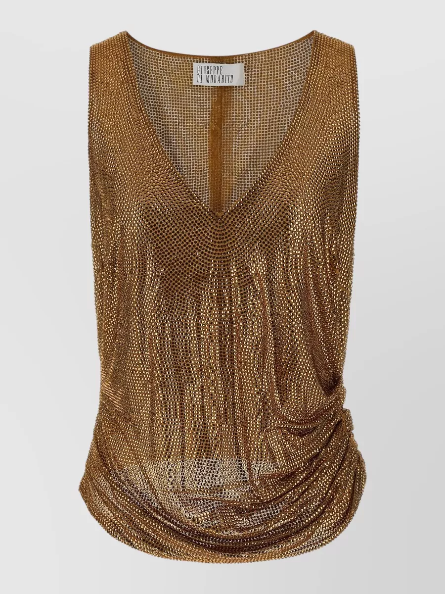 Giuseppe Di Morabito Mesh Feather Top