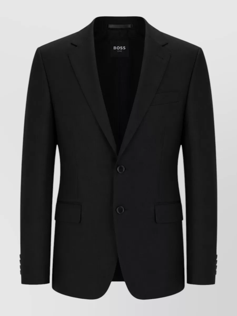 Boss virgin wool tuxedo jacket