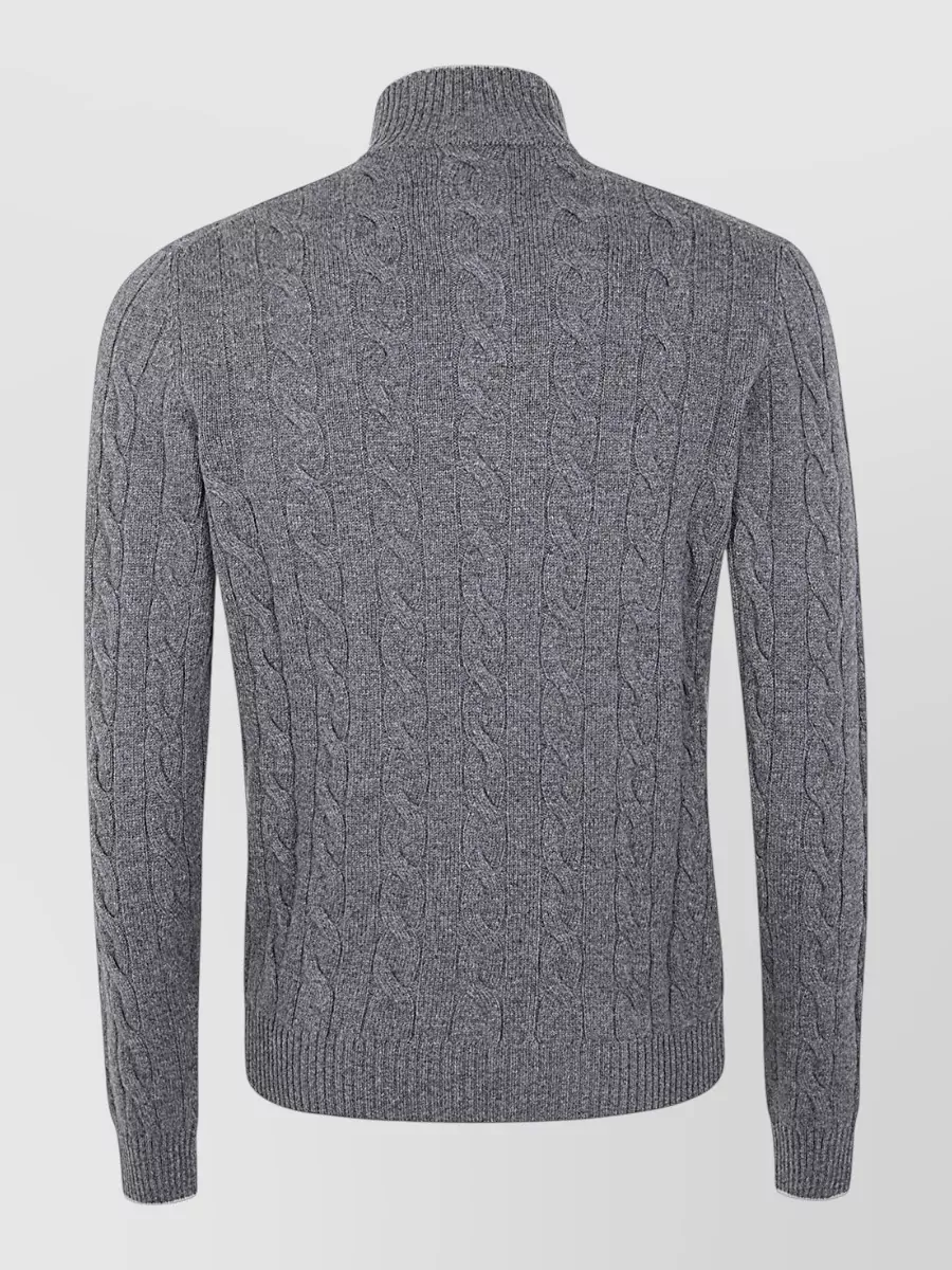 Barba Napoli Wool Polo Sweater