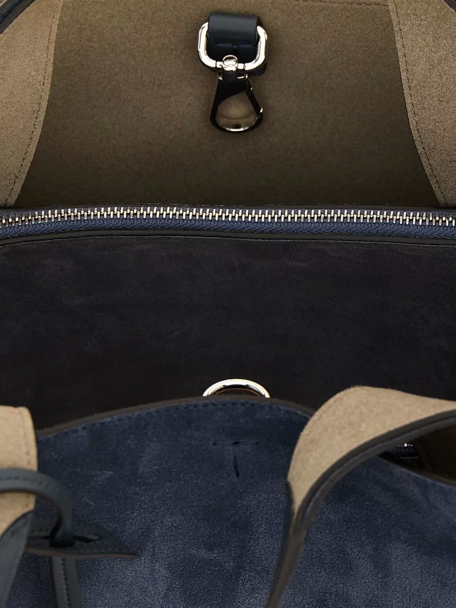 Tod's Apa Mini Handbag Suede Dual Handles Strap