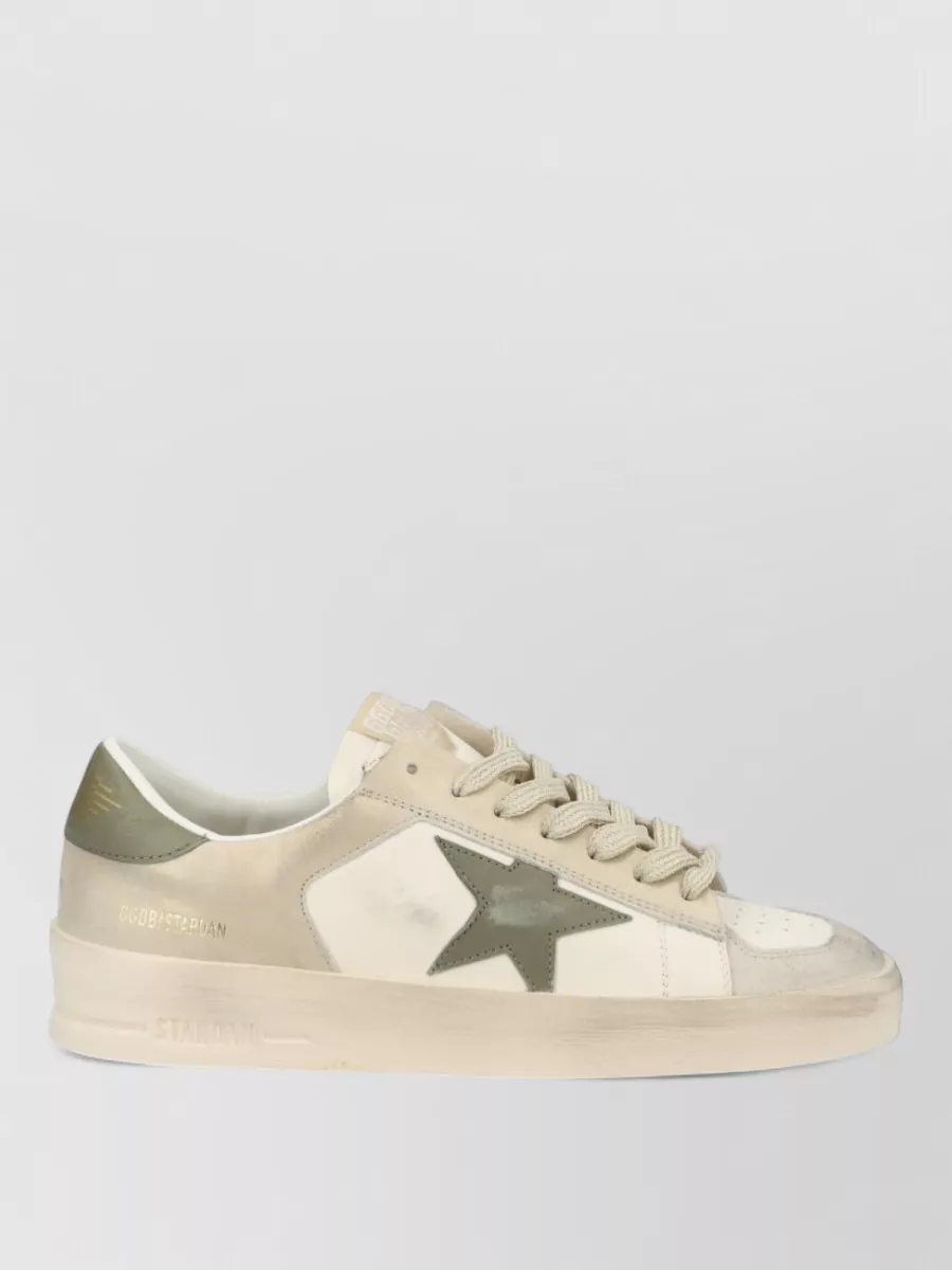Golden Goose Leather Low-Top Sneakers