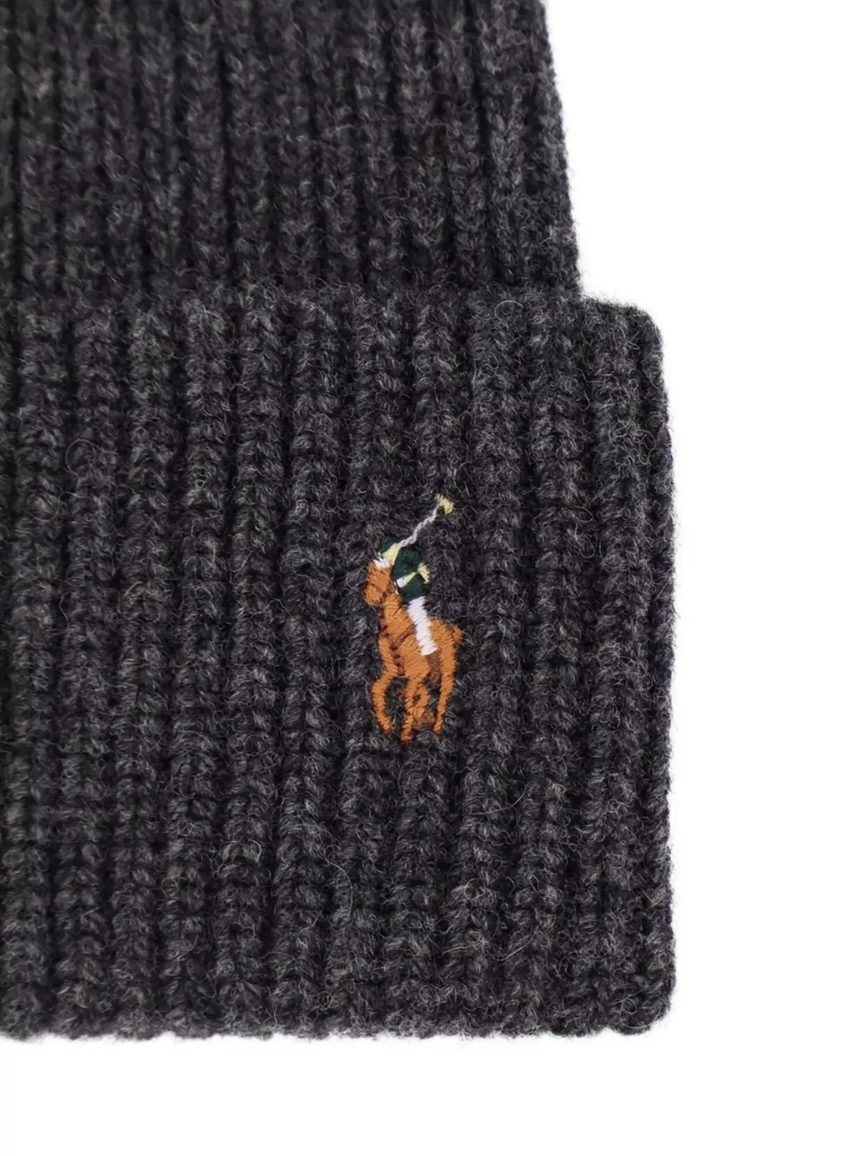 Polo Ralph Lauren Relaxed Style Ribbed Knit Hat With Cuff