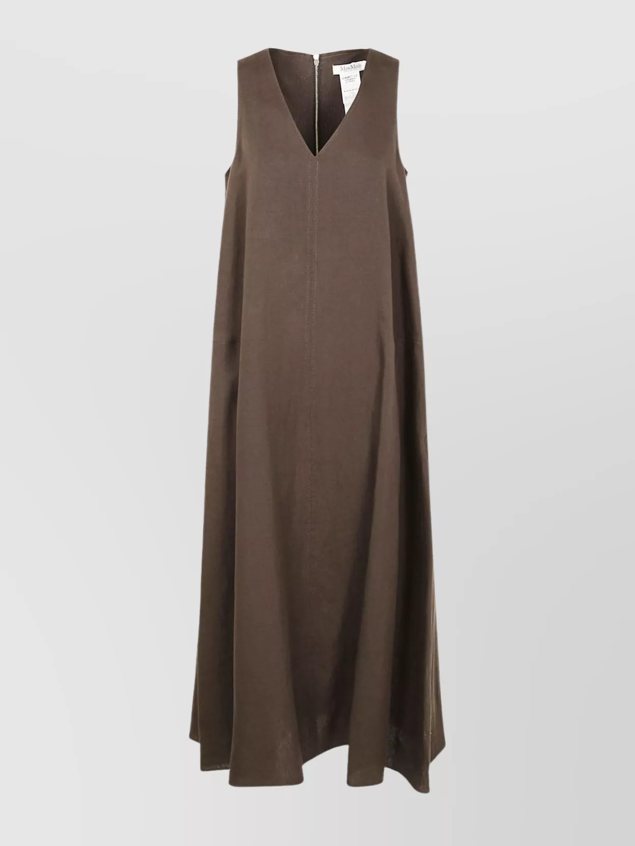 Max Mara Simeone Linen Sleevless Dress Design