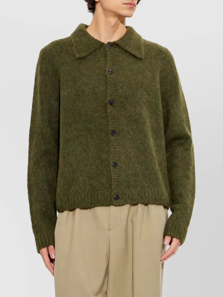 Dries Van Noten Wool Alpaca Lightweight Jacket