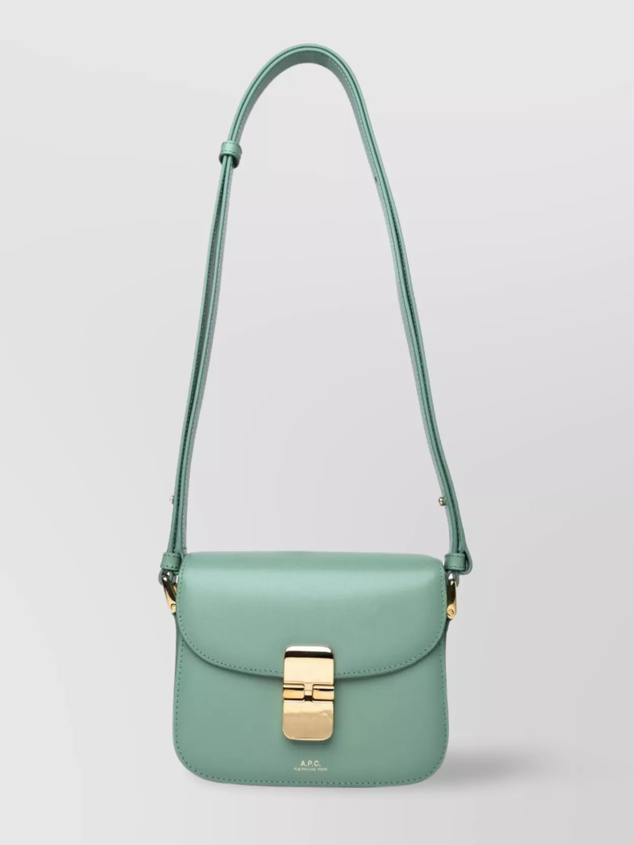 Shop Apc 'mini Crossbody Bag Grace Leather'