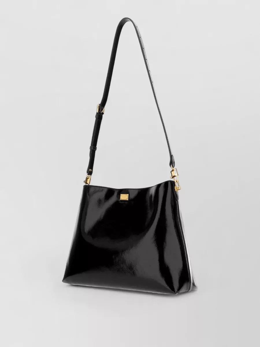 Dolce&Gabbana Vittoria Large Leather Shoulder Bag