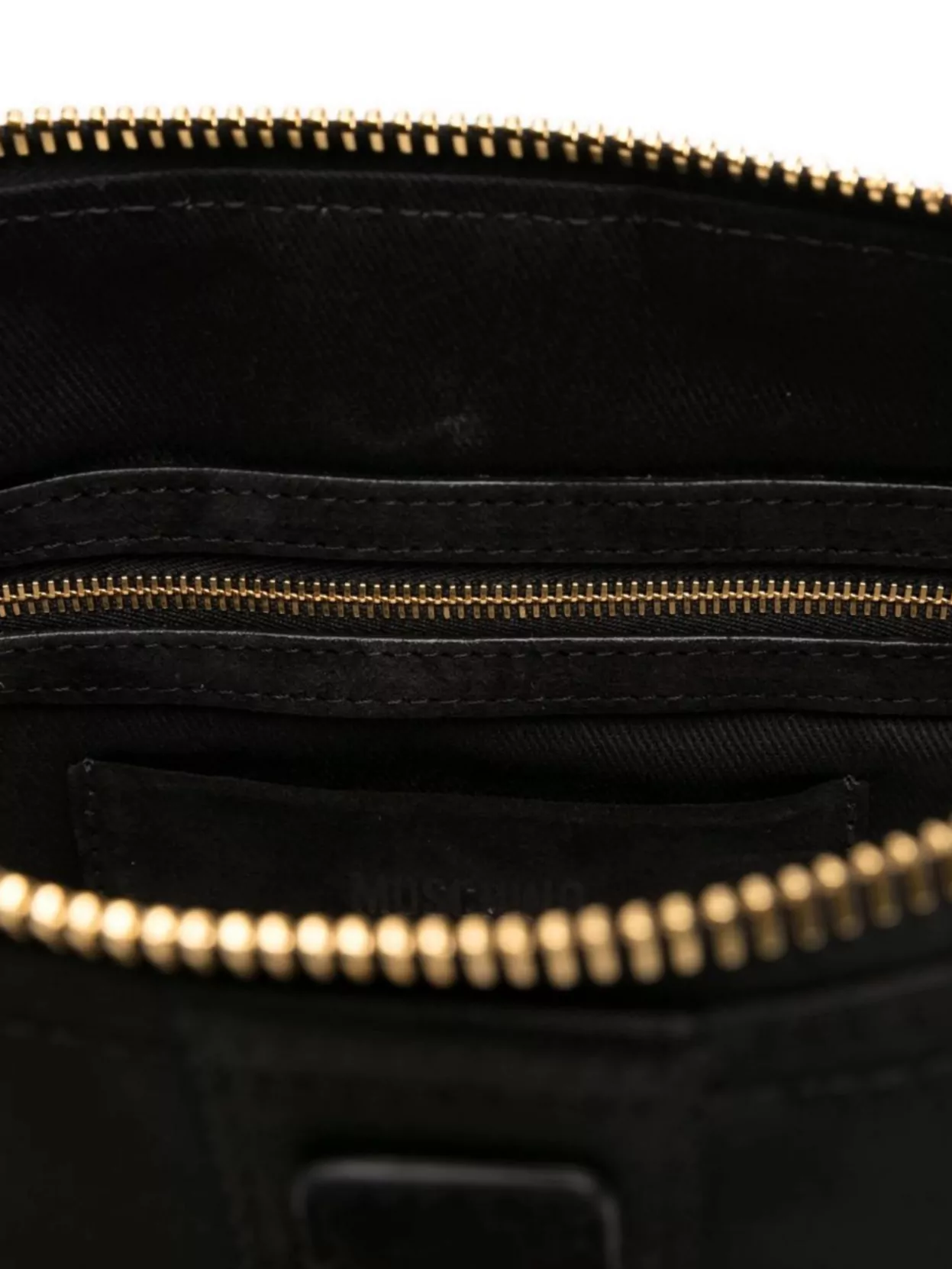Moschino Durable Nylon Clutch Detachable Strap